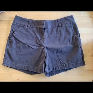 JCrew City Fit Brown Shorts